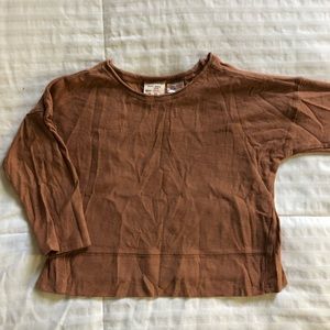 Zara Long sleeve casual T-shirt